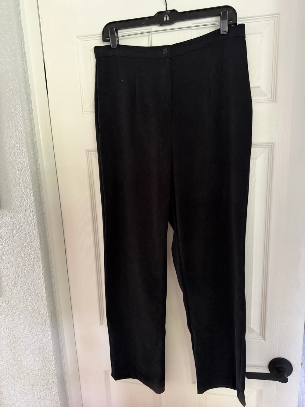Sag Harbor Black Straight-Leg Women's Pants